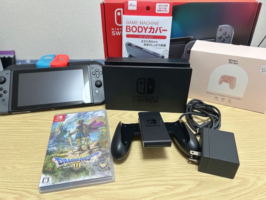 Nintendo Switch 本体 バッテリー強化版+豪華セット‼️ Nintendo Switch 【福袋 4点セット】Nintendo 本体 バッテリー強化版