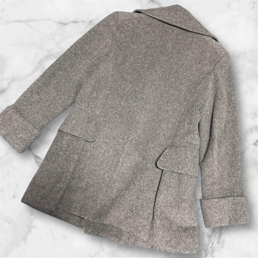 ヴィヴィアンウエストウッド ピーコート ダブル グレー 2(M)