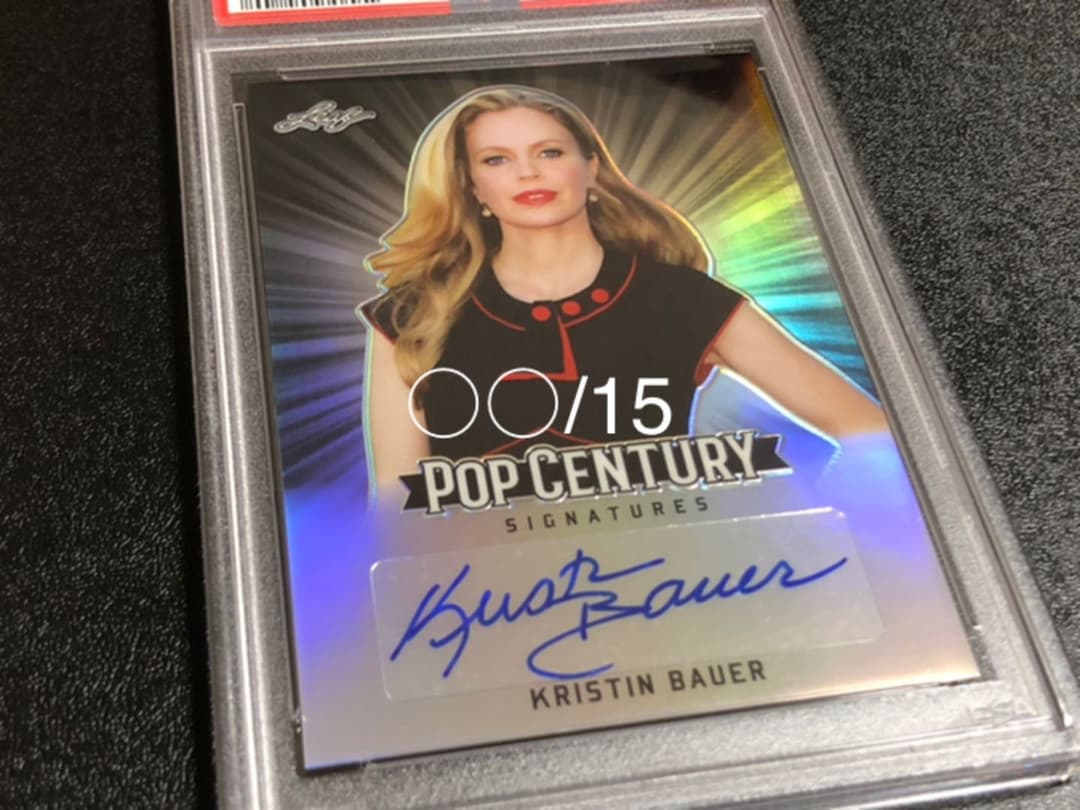 値下げ】PSA9 Kristin Bauer 直筆サイン世界に1枚（15シリ）