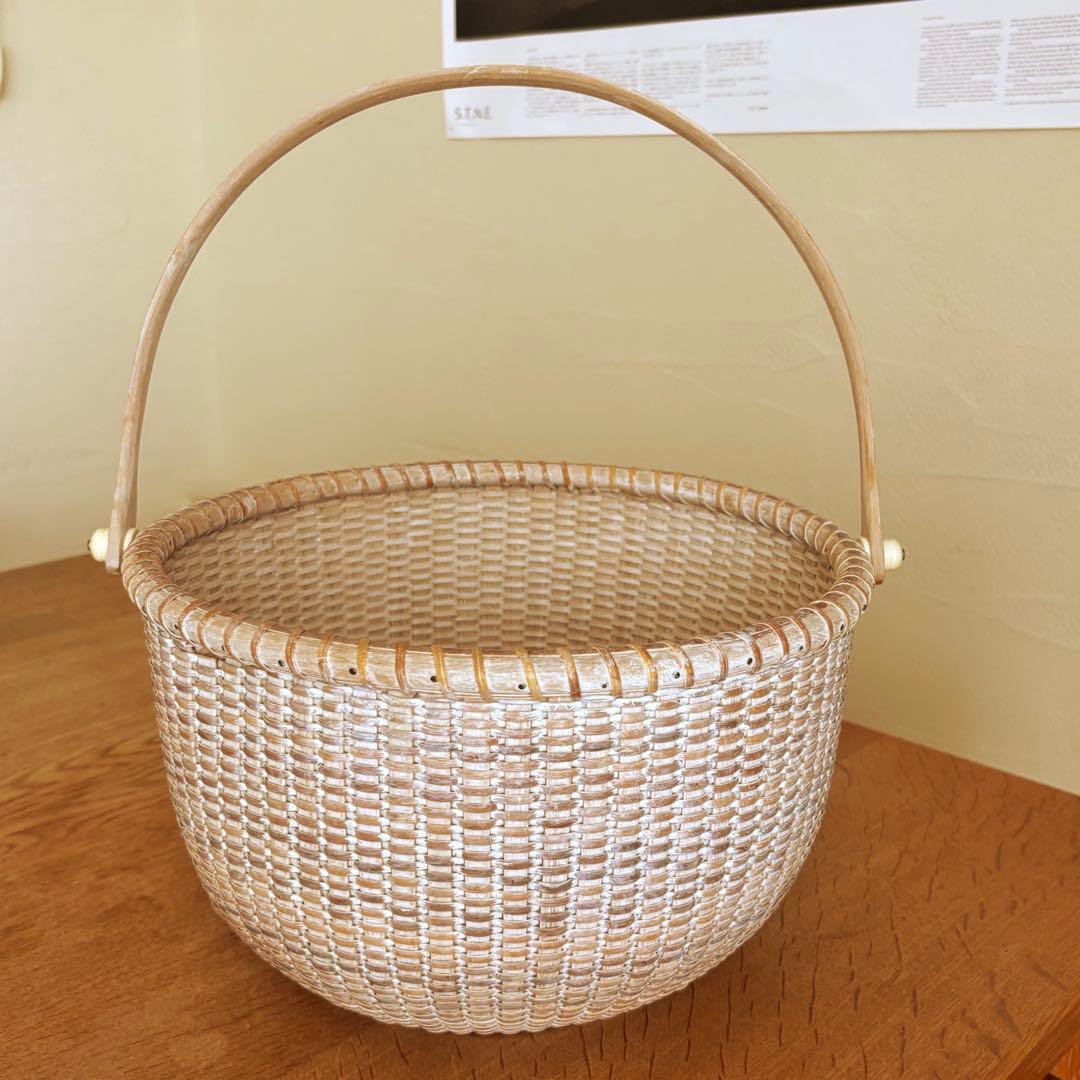 michiko様専用ナンタケットバスケット丸型 サイズ・特大 - メルカリ
