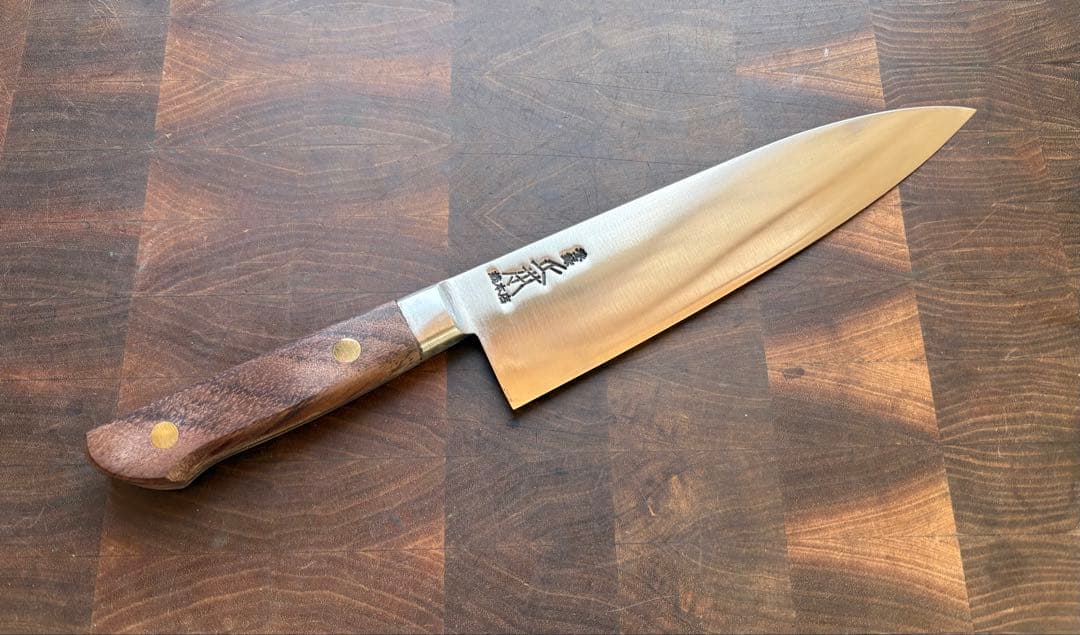 正本総本店　最上　牛刀　195mm 6寸半　包丁　全鋼　洋包丁　未使用　炭素鋼 Amazon｜MASAMOTO 正本総本店 最高級炭素鋼 牛刀 21cm ブレード:炭素鋼