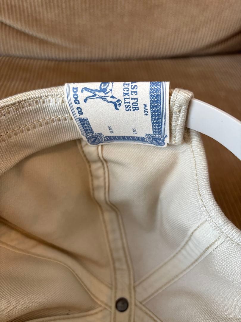 THE H.W.DOG＆CO トラッカーキャップ 38 ベージュ