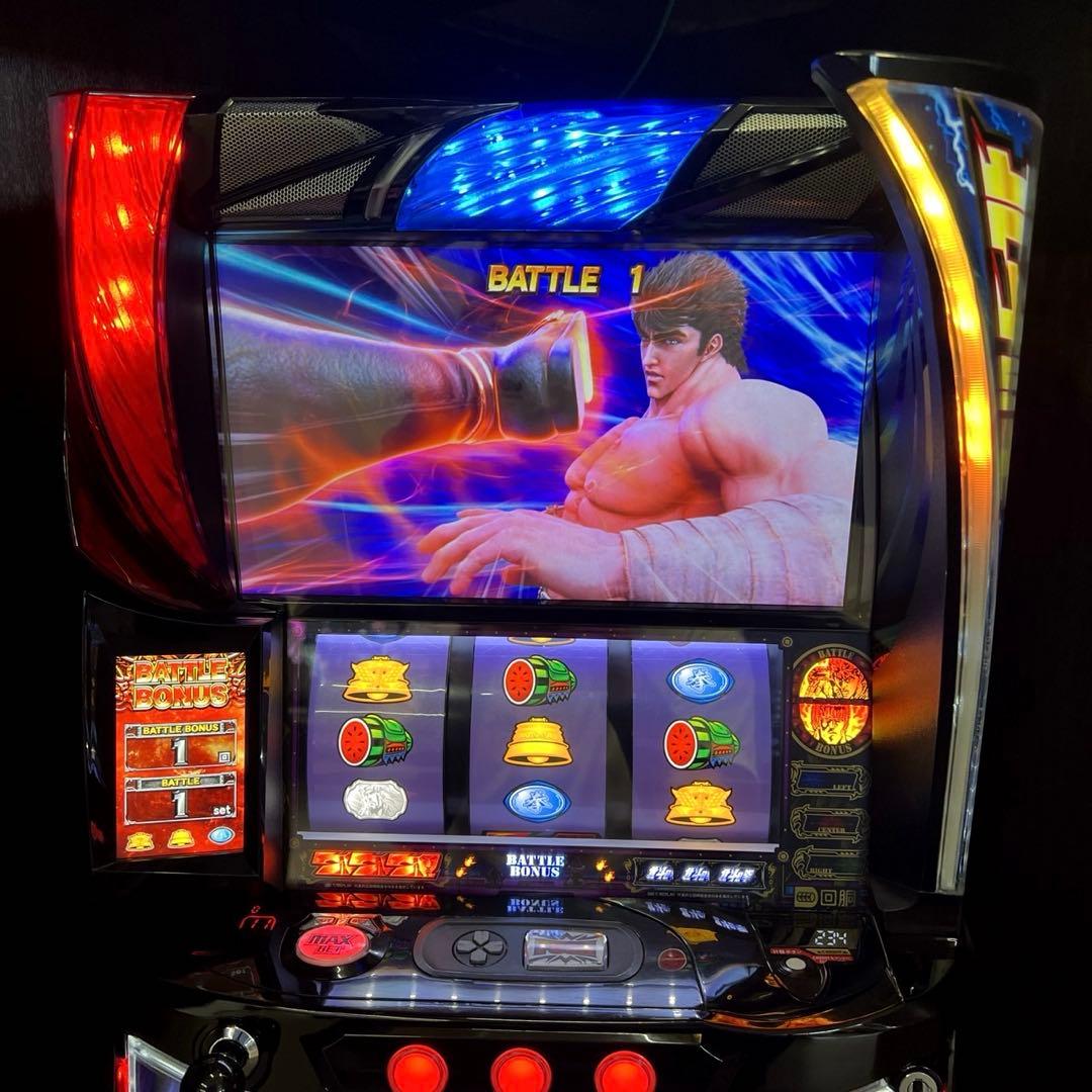 パチスロ実機 スマスロ「北斗の拳 拳王(ラオウ)パネル」 送料無料