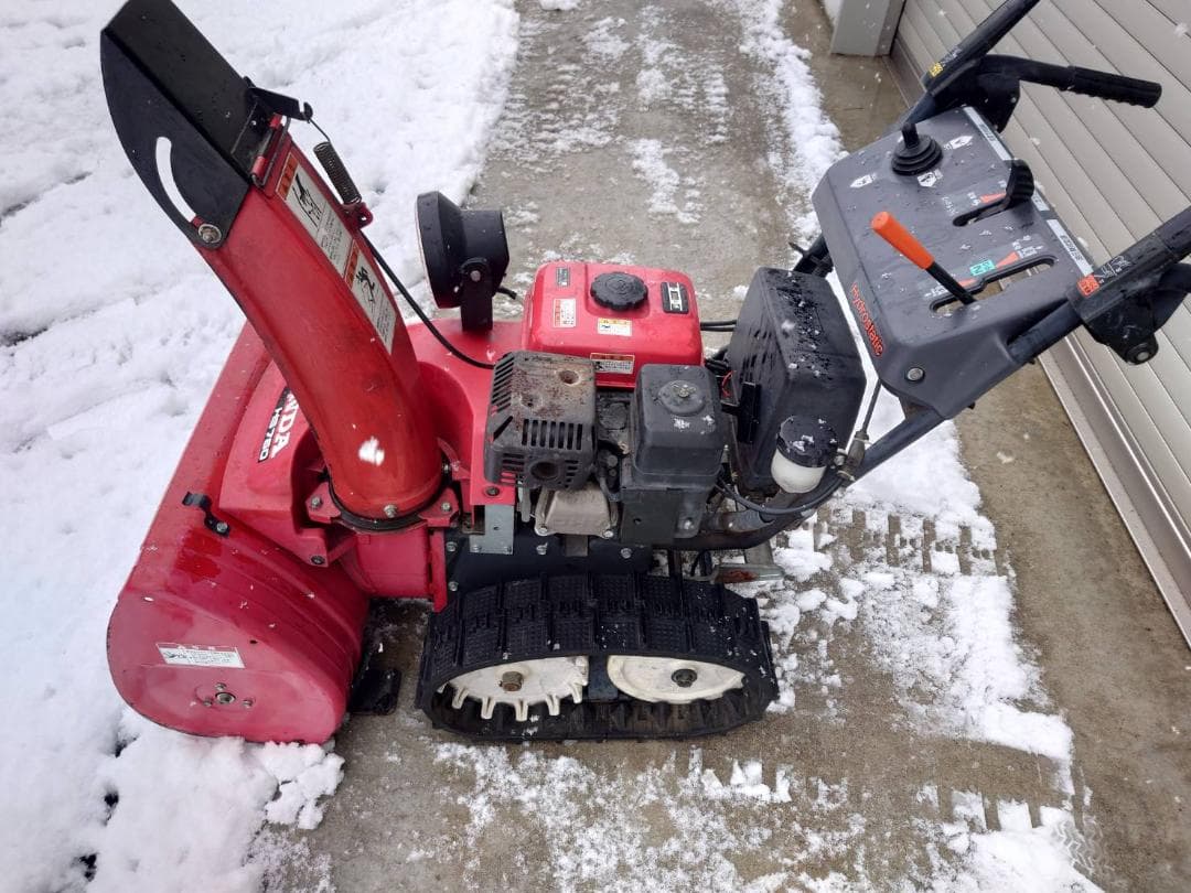 富山発 ホンダ除雪機 HS760 足踏み式 ② - メルカリ