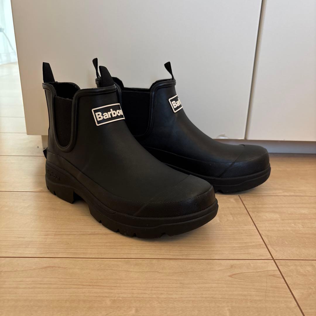 Barbour nimbus chelsea ブラック 25.0cm