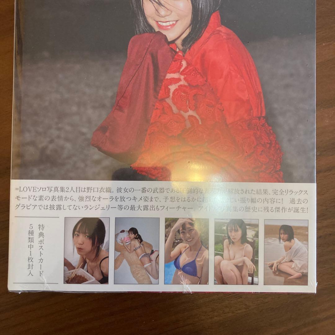 【未開封】君にしか教えない : 野口衣織ファースト写真集