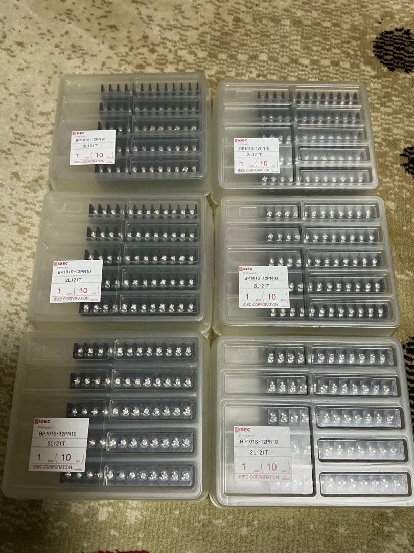 IDEC BP101S-12PN10 プリント基板用コネクタ 60個 未使用品