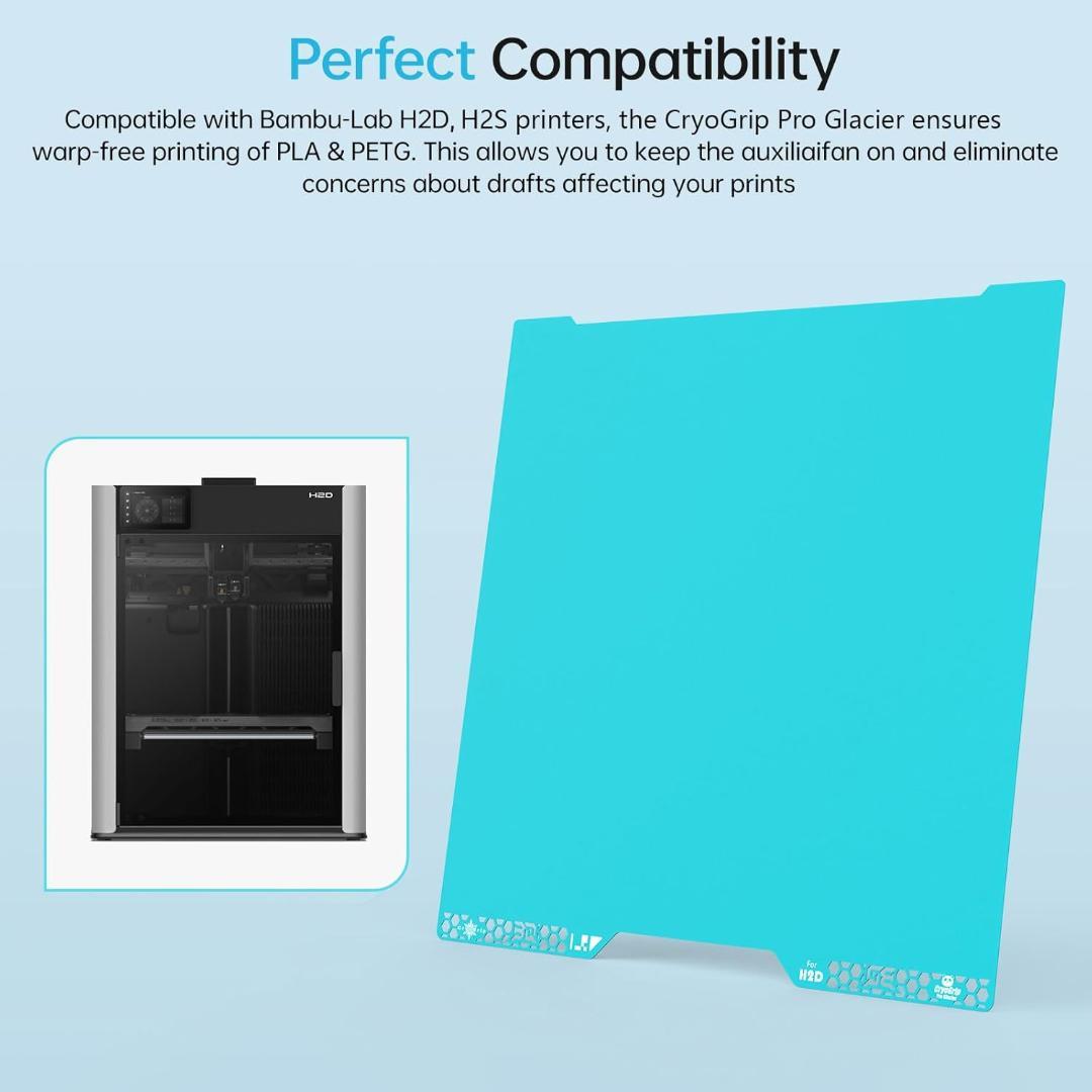 BambuLab H2D H2S用BiQu CryoGrip Glacier - メルカリ