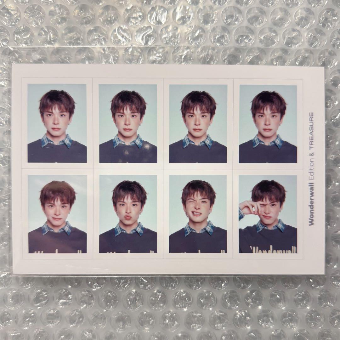 TREASURE アサヒ IDフォト Wonderwall Edition - メルカリ