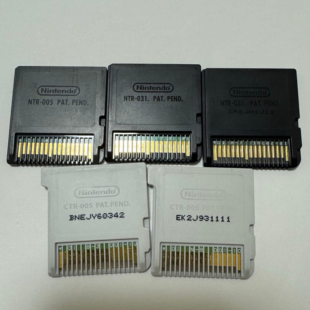 ポケモン まとめ5点セット ソウルシルバー ブラック2 プラチナ ムーン 3DS