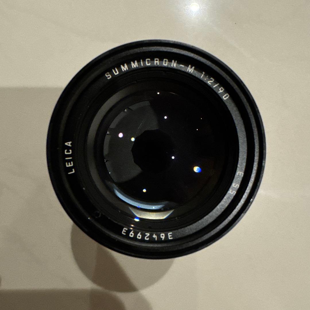 Leica ズミクロン M 90mm F2 Ver.4 ブラック E55