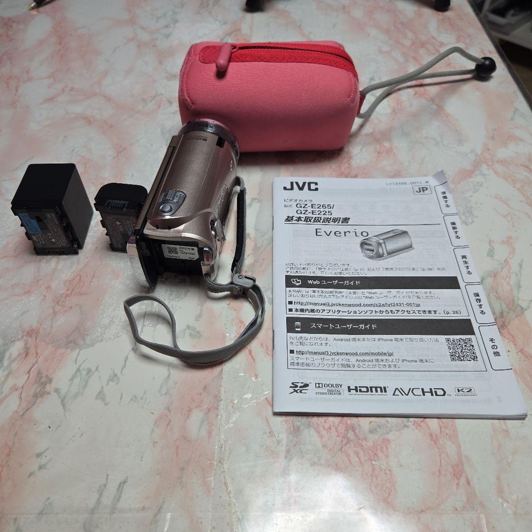 ビデオカメラEveio GZーE265NとデジタルファミリーキットVI - メルカリ