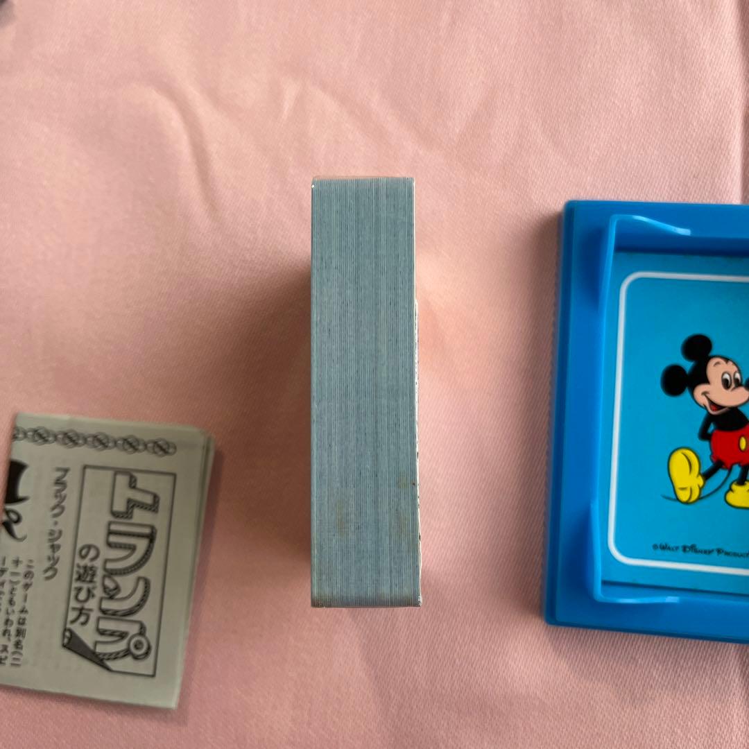 任天堂 新品 ミッキー トランプ ウォルトディズニー 昭和 レトロ