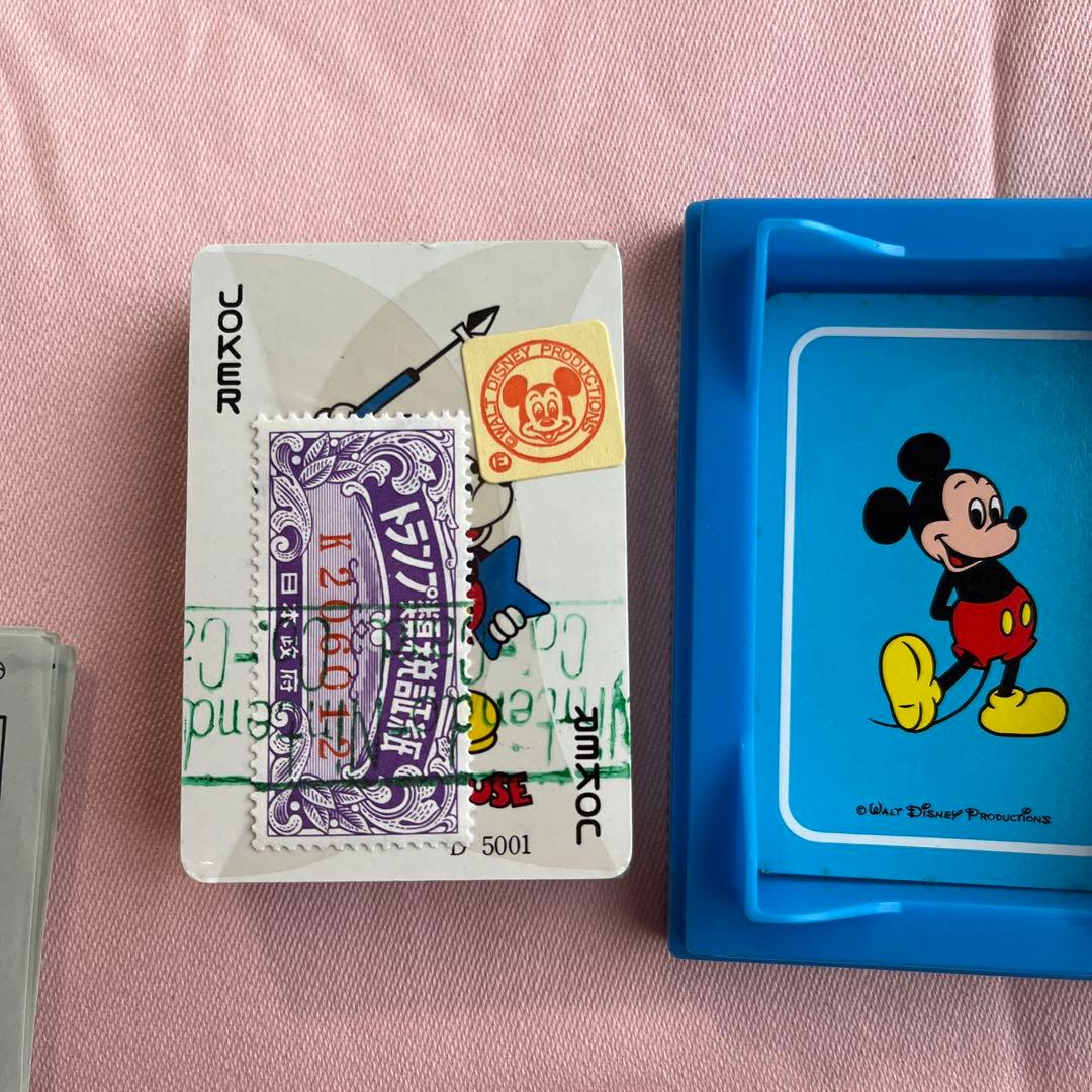 任天堂 新品 ミッキー トランプ ウォルトディズニー 昭和 レトロ