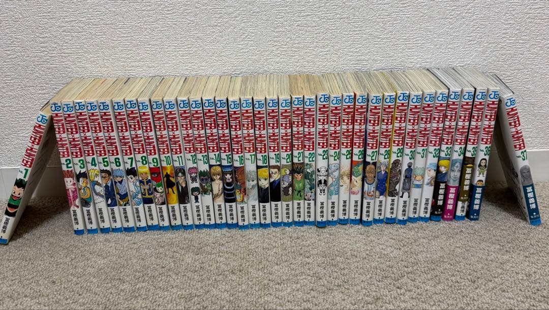 ハンターハンター　37巻までのセット HUNTER×HUNTER ハンター×ハンター コミック 1-37巻セット | 冨樫義博