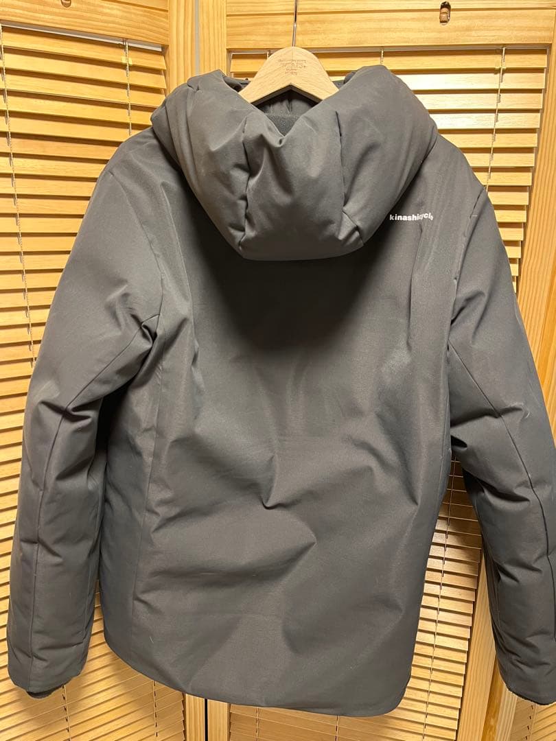 木梨サイクル マウンテンダウンジャケット チャコールMサイズ - メルカリ