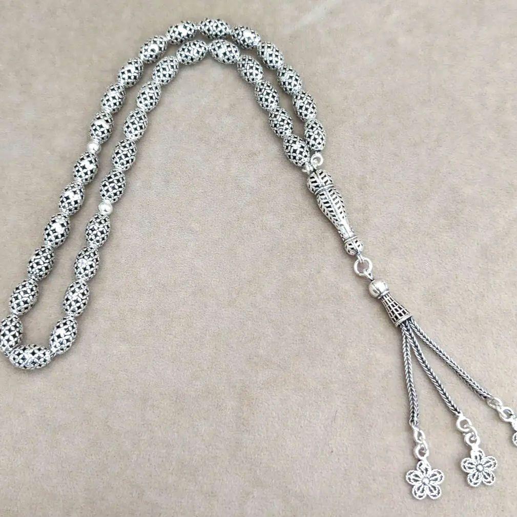 ☆NEW☆ トルコ製 925シルバー タスビー（99ビーズ）