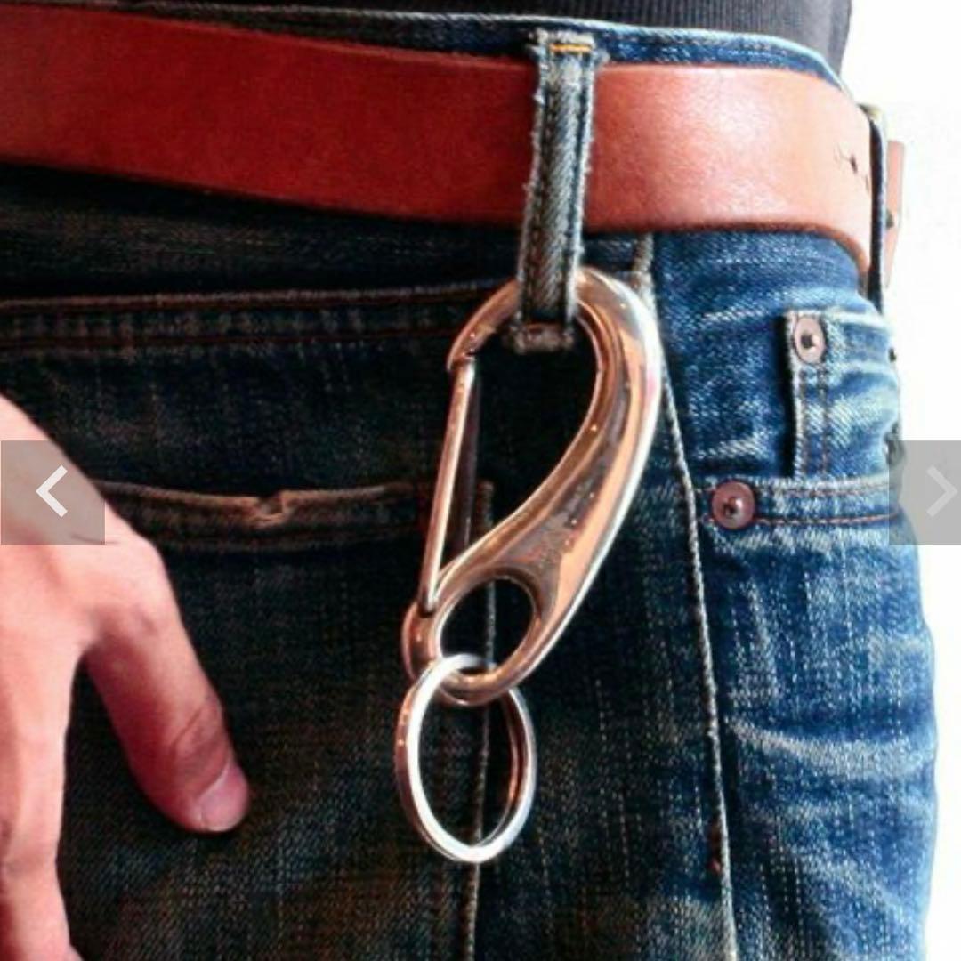 新品仕上げ JAM HOME MADE フック型キーホルダー カラビナ 木村拓哉