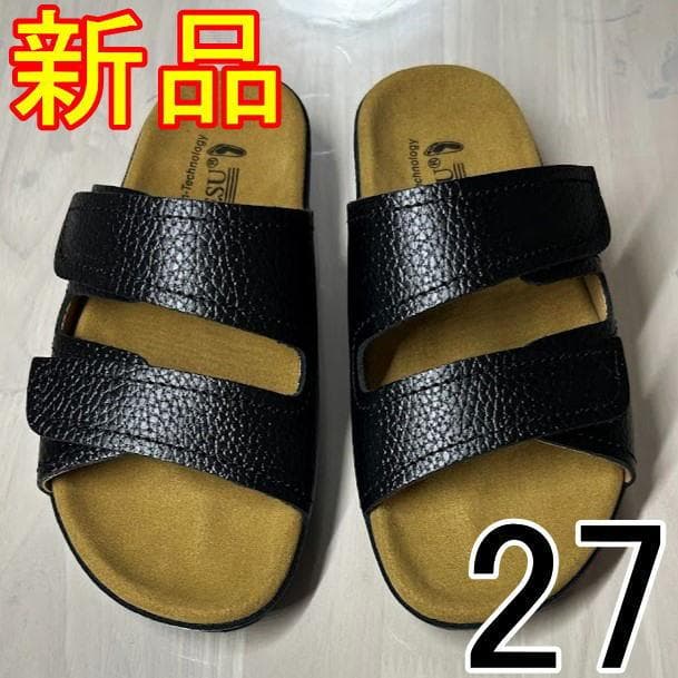 新品 27㎝ 0092B 黒 ベネッシュ室内履 スリッパBENESUベネシュ - メルカリ