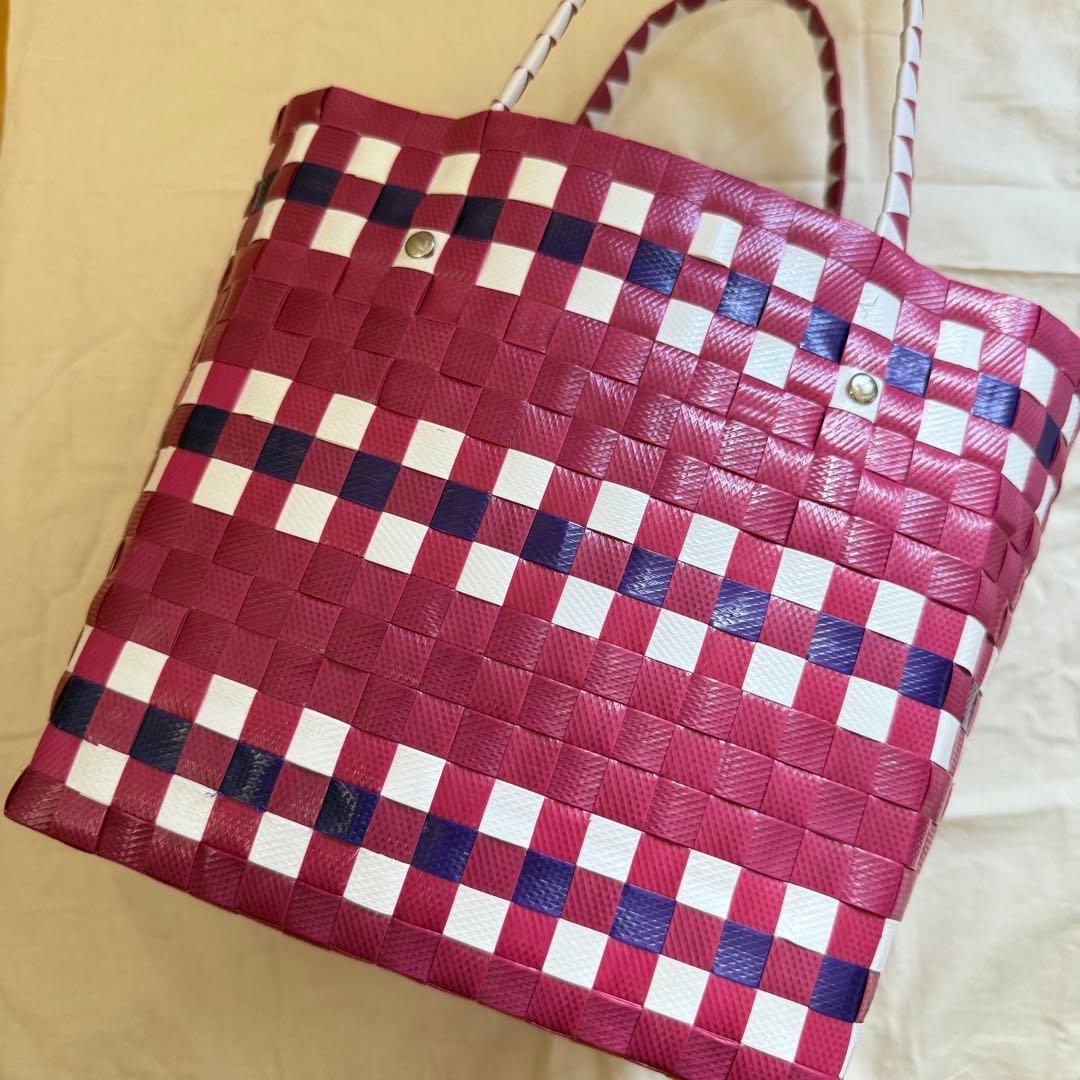 MARNI ブラックチェリー かごバッグの通販はau PAY マーケット - 輸入