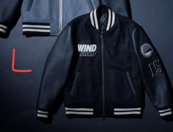 WIND AND SEA OSAKA HORIE 5周年 スタジャン BK L - メルカリ