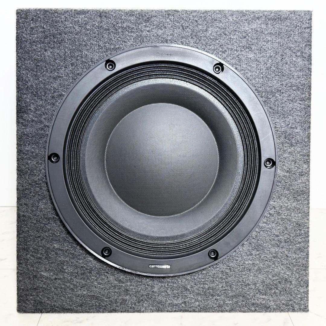 動作品 カロッツェリア TS-W1RSⅡ 25cm ウーファー ボックスセット