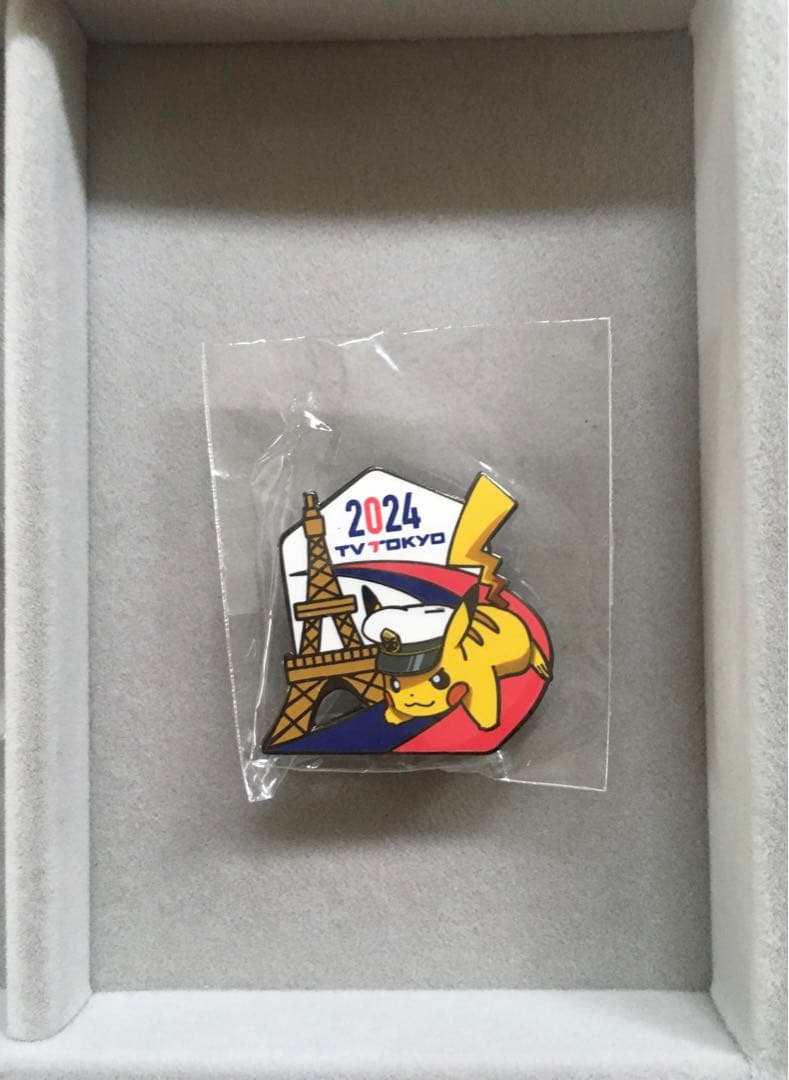 非売品 パリ 五輪 オリンピック ピカチュウ ピンバッジ ポケモン