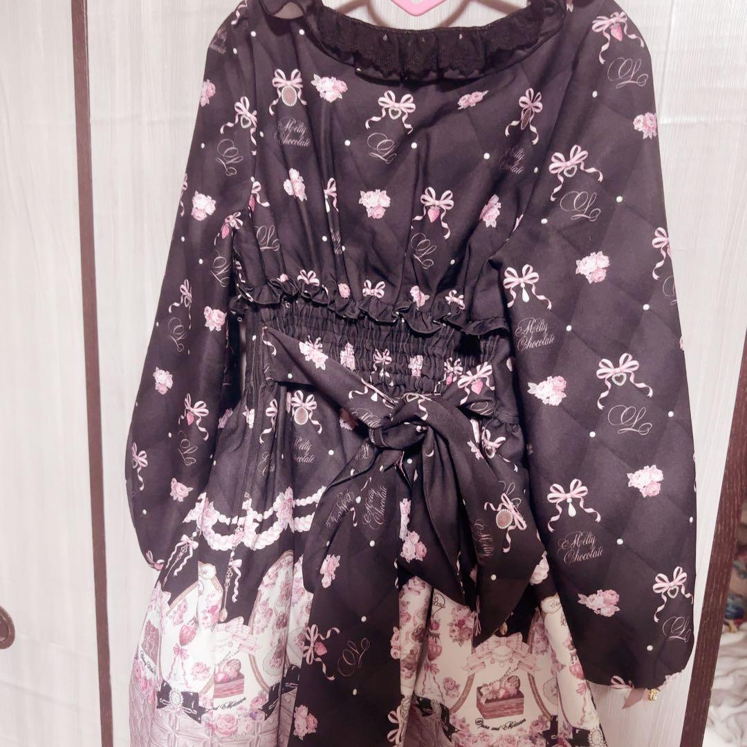 LIZLISA Melty Chocolate ワンピース ブラック リズリサ - メルカリ