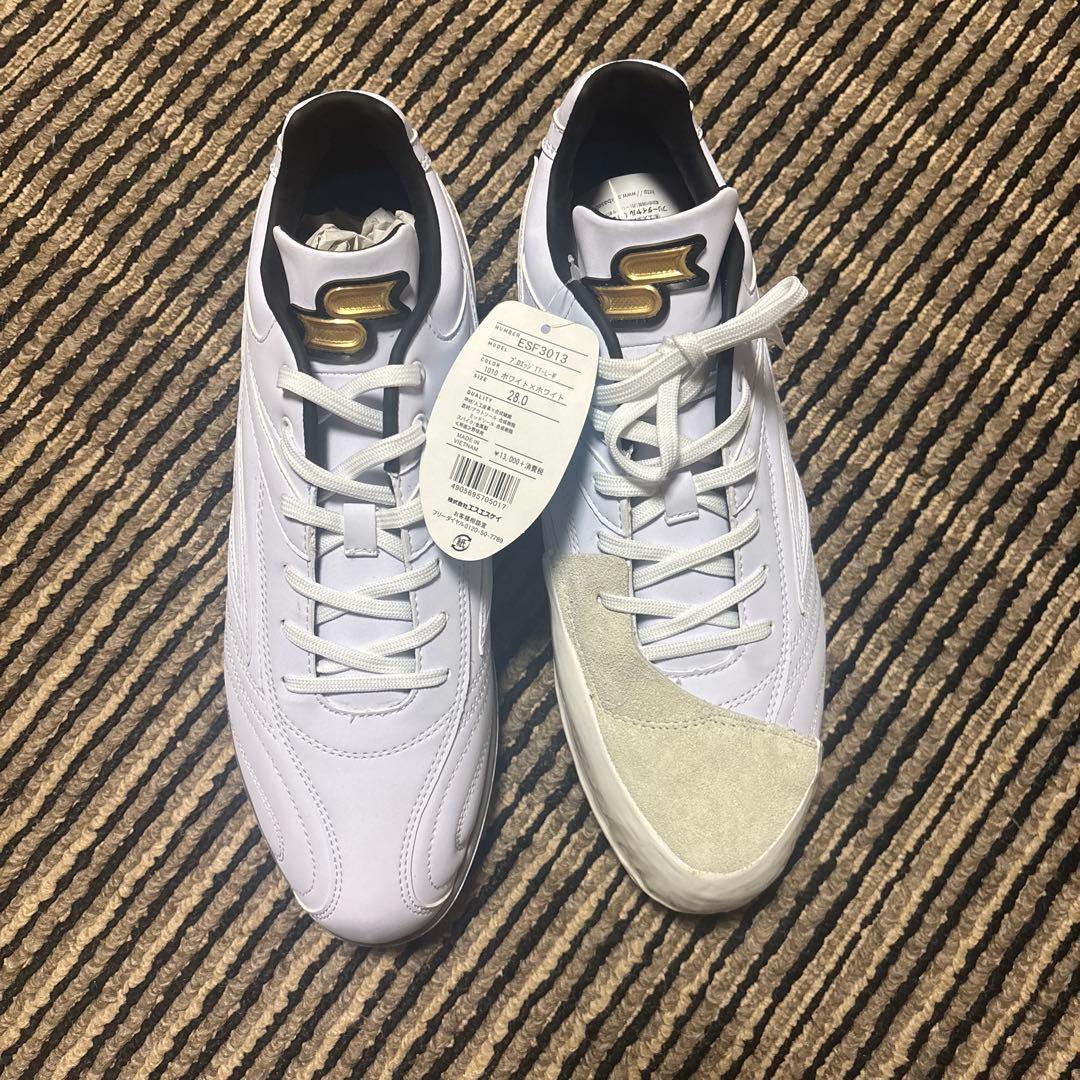 SSK ESF 3013 スパイク 28.0cm 左足P革付 定価14,300円