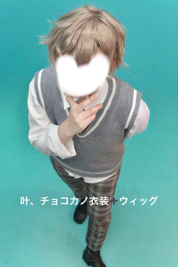 にじさんじ コスプレ 叶 チョコカノ衣装 ウィッグ ChroNoiR衣装 - メルカリ