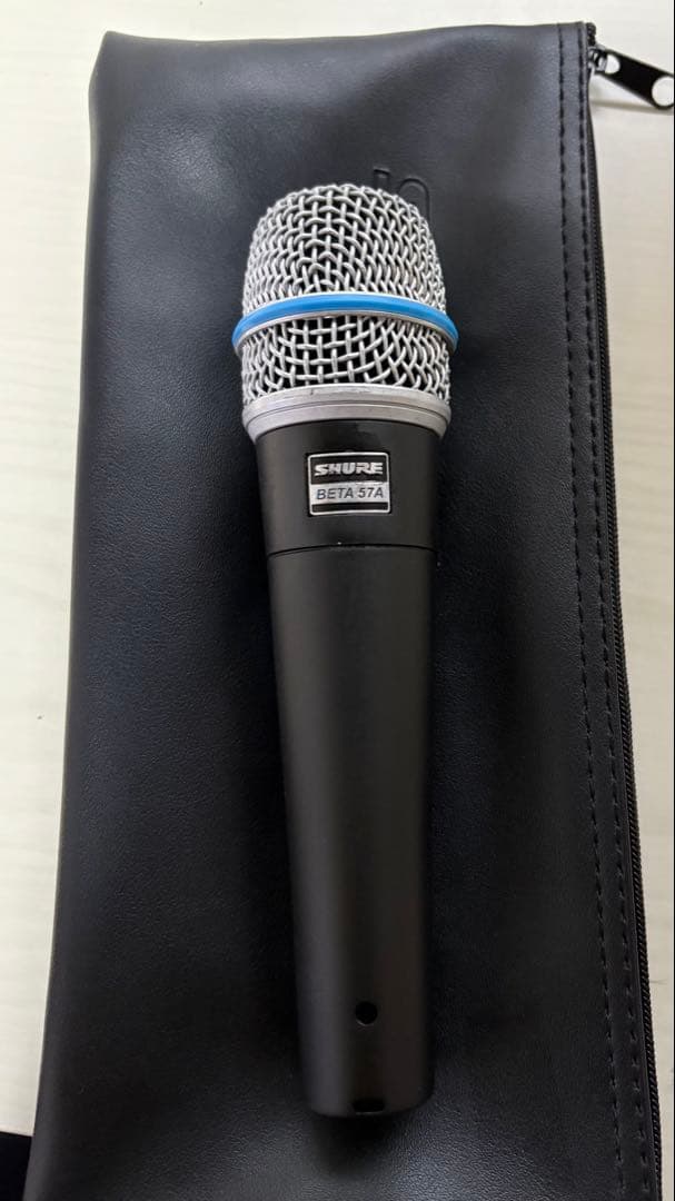 SHURE BETA 57A ダイナミックマイク　最終値下げ SHURE BETA 57A 楽器用 ダイナミックマイクロホンBETA 57A-J シュア