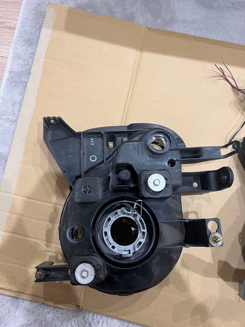 ラパン21s ss ヘッドライト2個セット 磨き上げ、コーティング済み