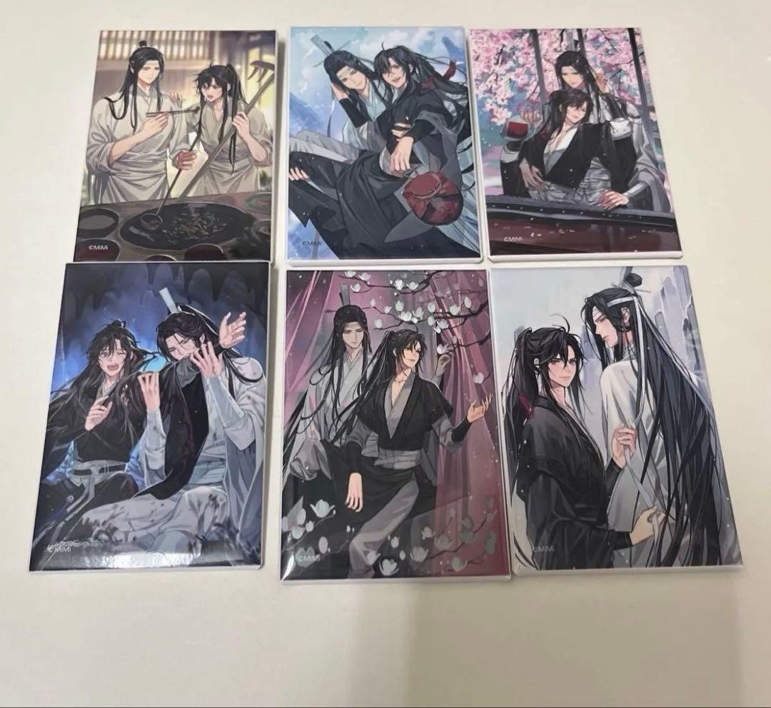 ラジオドラマ 魔道祖師 完結記念展 PASH 缶バッジ 魏無羨 藍忘機