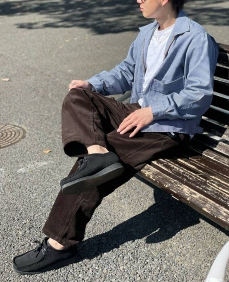 Clarks ブラック Wallabee 28.5cm クラークス ワラビー