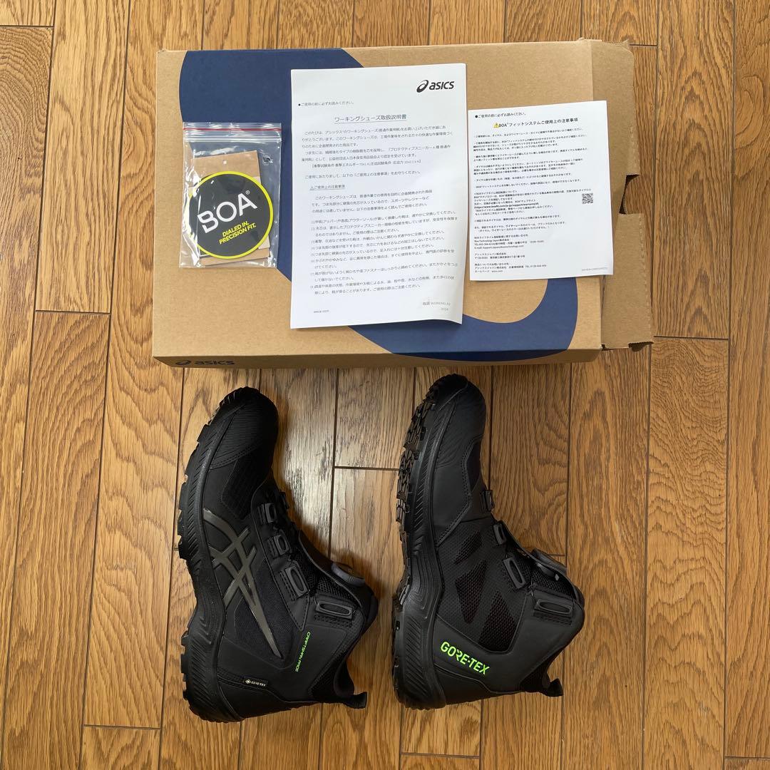 安全靴 ASICS WINJOB CP604 G-TX BOA 26.5cm