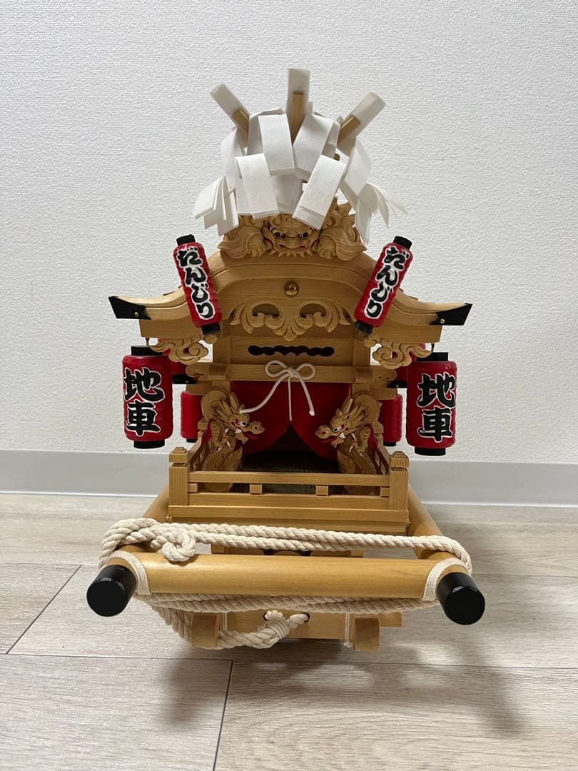 大阪型 だんじり模型 木製 - メルカリ