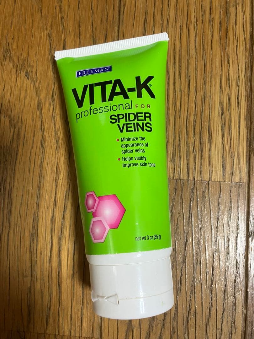 新品　VITA-K SPIDER VEINS クモ静脈の外観減、小じわ減少 新品 VITA-K SPIDER VEINS クモ静脈の外観減、小じわ減少