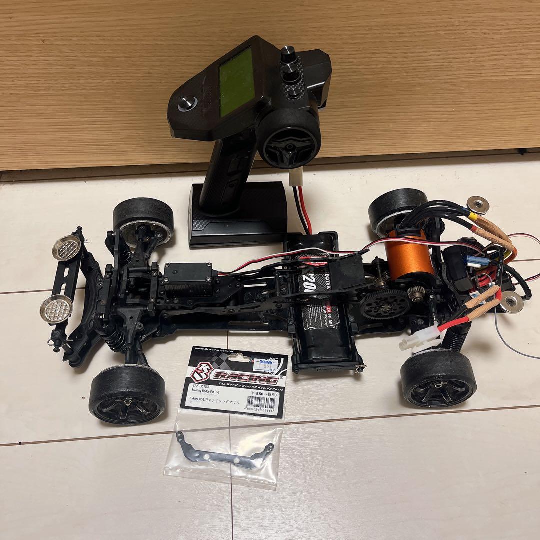 【動作確認済】3レーシング サクラD5S アルミステアリングサスペンションアップグレードセット 3レーシング