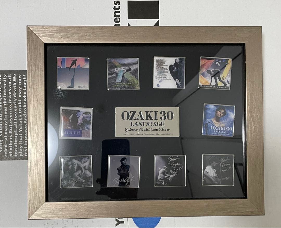 尾崎豊 「OZAKI 30 LAST STAGE」 ピンバッジ - メルカリ