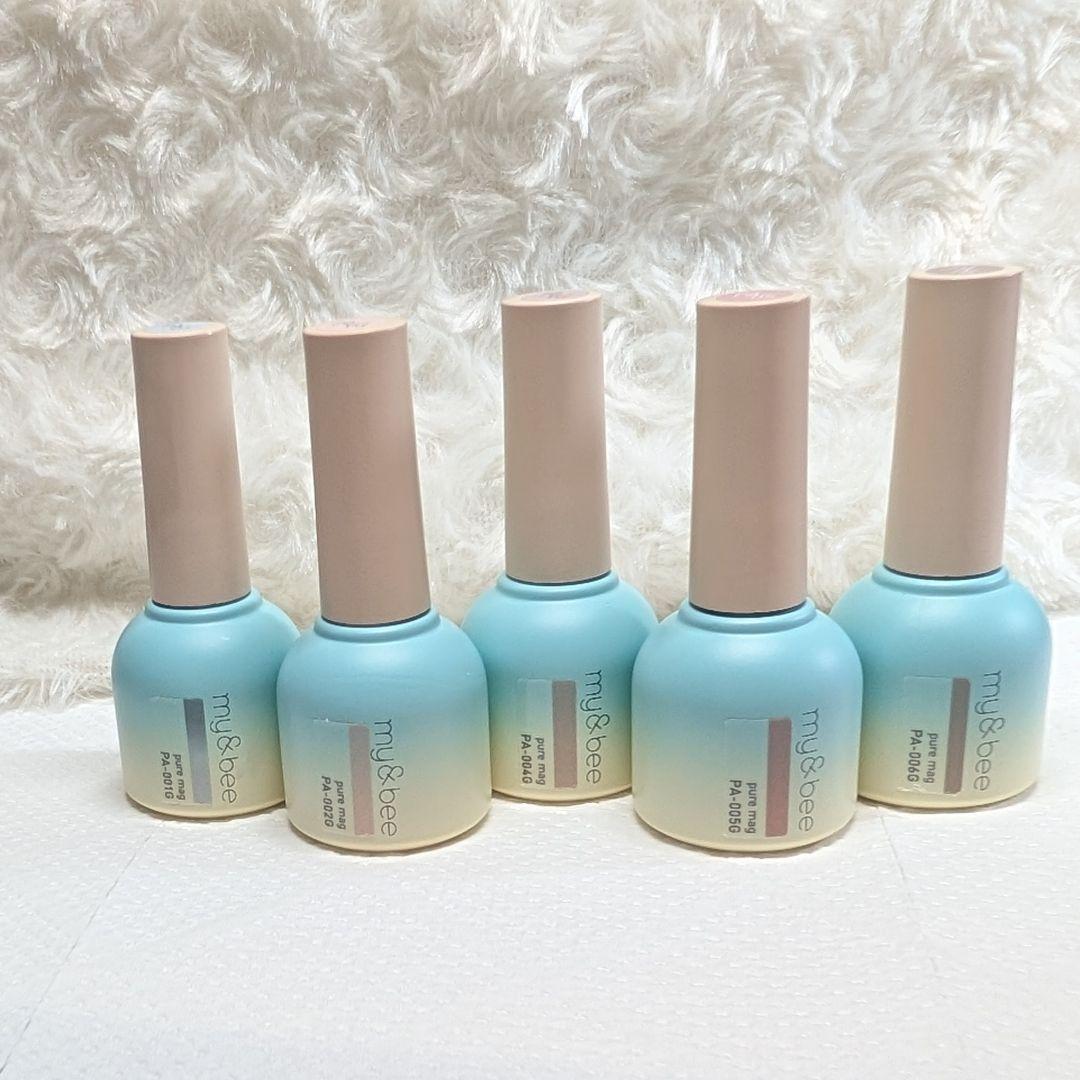 mybeeぴゅあマグ　5本セット 楽天市場】my&bee マイビー ぴゅあマグ 6色セット PA-007G〜012G 8ml