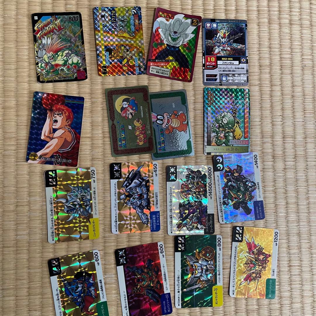 カードダス キラカード　色々　ガンダム　ドラゴンボール　スラムダンク ドラゴンボールカードダス キラカード 8枚セット ドラゴンボール