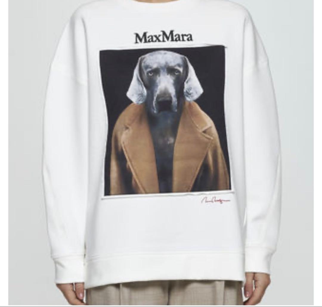 ゆん様専用】MaxMara 犬プリント スウェット dogプリント S - メルカリ