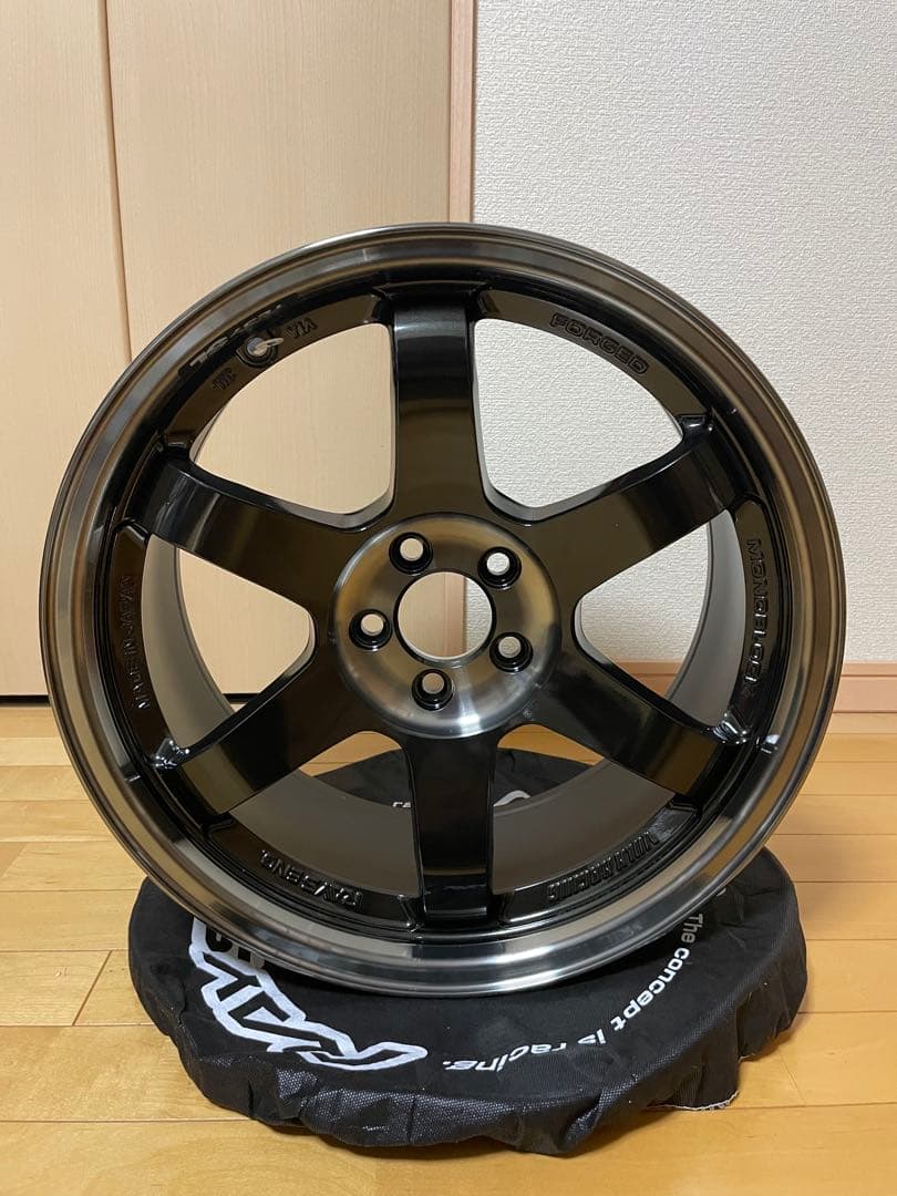 RAYS TE37 SL 17 8JJ ＋25 特注　稲継エンジニアリング RAYS 稲継エンジニアリング TE37 SL 17インチ 8J +25 FACE4 (再