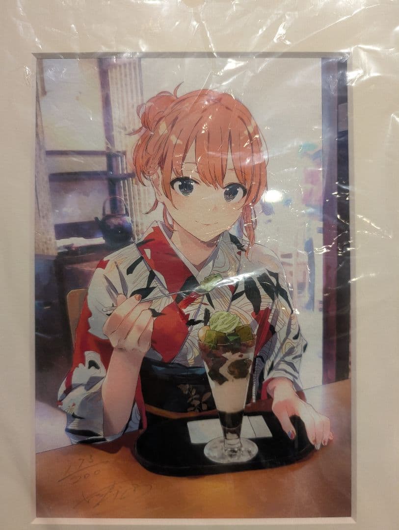 コミケ限定品】俺ガイル プリマグラフィ(直筆サイン・シリアルNo入り