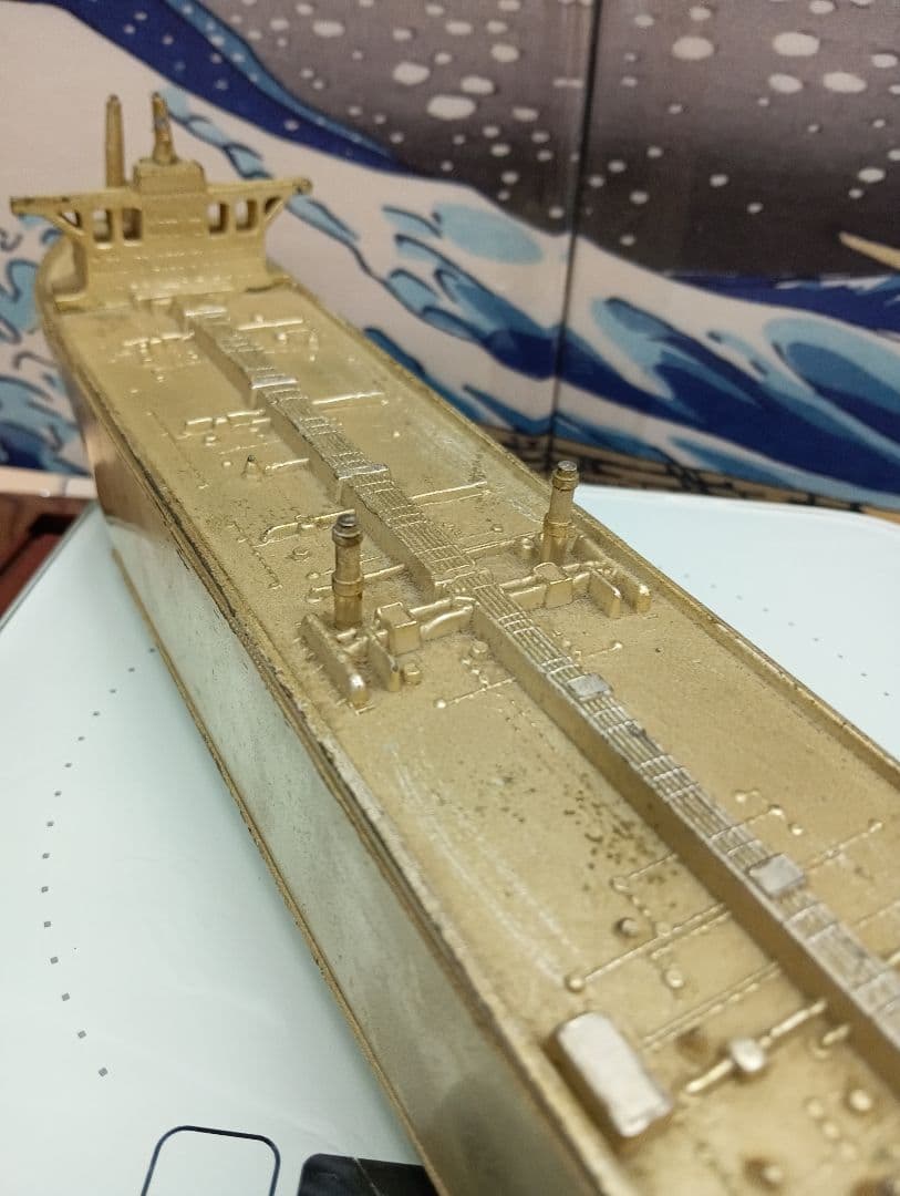 グロブティックトーキョータンカー1973年当時物金属製模型オブジェ