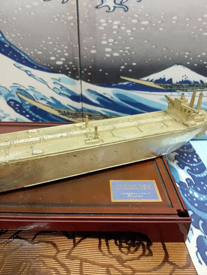 グロブティックトーキョータンカー1973年当時物金属製模型オブジェ