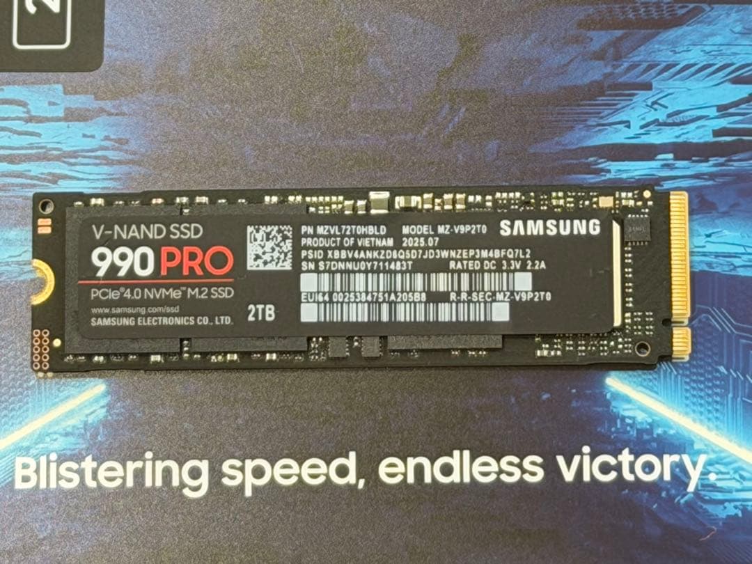 内蔵型SSD Samsung 990 PRO 2TB SSD Amazon.com: Samsung 990 PRO SSD 2TB NVMe M.2 PCIe Gen4, M.2 2280