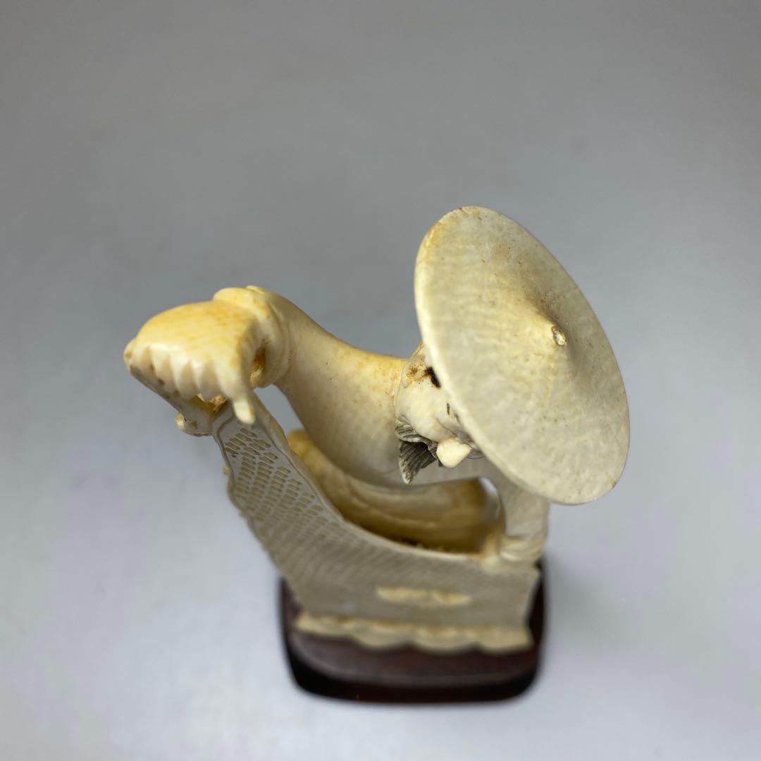 専用 極上 漁師人物 75g 高さ約15.5㎝（台込）タサチ 東さ8-