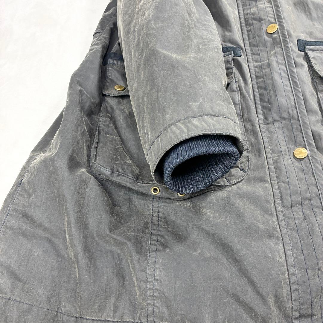 か*ん様 90s英国製 バブアー ビデイル オイルドジャケット ファー