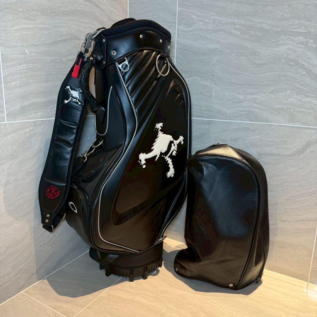 OAKLEY RED CODE SKULL キャディバッグ　9.5型 OAKLEY（オークリー） ゴルフ キャディバッグ 9.5型 OAKLEY SKULL GOLF